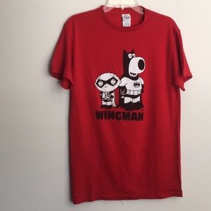 Delta Pro Weight  Red Top Gun Wingman Tee